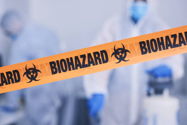 Professional Biohazard Cleanup technician working in Pleasant View, TN